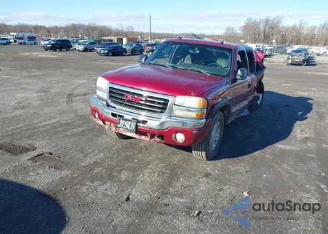 2004 GMC Sierra 1500 Sle из США, поврежденный, VIN 2GTEK19T341379606